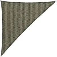 Shadow Comfort 90 graden driehoek 5x5x7,1m Desert Storm met set