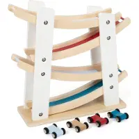 Small Foot Houten racebaan met auto's