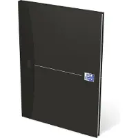 Oxford Office Essentials Schrift A4 Gelinieerd Gebonden Karton Zwart 192 Pagina's