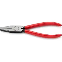 Knipex Platbuigtang zwart geatramenteerd met kunststof bekleed 180 mm - 2001180