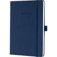 Sigel Conceptum Pure notitieboek A5 gelijnd 80 g/m² 97 vellen donkerblauw