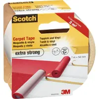 3M 42022050 Vloerbedekkingtape Scotch Wit (l x b) 20 m x 50 mm 1 stuk(s)