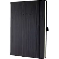 Sigel CONCEPTUM CO115 Notitieboek Geruit Zwart Aantal paginas: 97 DIN A4+