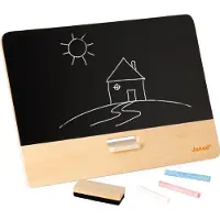 Janod - Schoolbord - Tijdloos krijtbord - Tafelmodel / ophangbaar