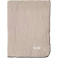 Broste Copenhagen chique linnen tafellaken tafelkleed Gracie in de kleur Simply Taupe 160 x 200 cm