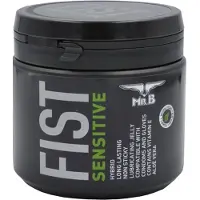 Mister B - Fist Sensitive - Fisting Glijmiddel - Hybride Glijmiddel - Verzorgend met Vitamine E en Aloë Vera 500 ml