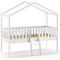 Vipack kinderhuisbed met ladder Dallas (90x200 cm)
