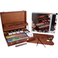 Van Gogh olieverf kist 34 tubes met accessoires - Superior