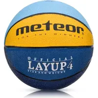 TY Basketball Meteor LAYUP #4 Blau/Gelb/Grün