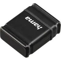 Hama USB-stick - - FlashPen Smartly - 64 Go - USB 2.0 - 10 Mo/s - Zwart