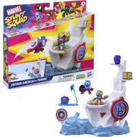 Marvel Stunt Squad -Captain America vs Thanos- Hasbro