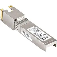 StarTech.com SFP+ RJ45-adapter - STARTECH - 10GBASE-T - Compatibel met Cisco - Hot-swappable - 10 Gigabit Ethernet