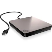 HP Mobiel (CD-brander, DVD-brander), Optische drive, Grijs, Zwart