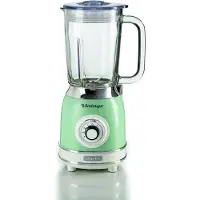 Ariete 0583/04 - Vintage Blender - 1100 Watt - glazen kan - 1,5 liter inhoud - Ice crush - Groen