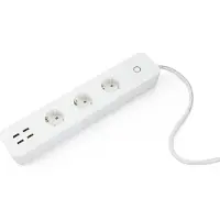 Caliber Slim stopcontact - 4 USB-poorten (HWP303U)