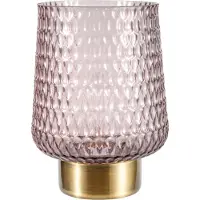 Pauleen LED Tafellamp op Batterijen - E27 - 2700K Warm Wit - 30 lm - 0,8W - Woonkamer & Slaapkamer - Sparkling Glamour - Bruin/Messing