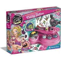 Clementoni Crazy Tatoo Tattoos Roze