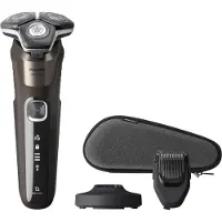 Philips Elektrisch scheerapparaat voor mannen bruin + etui 5000-serie S5886/38