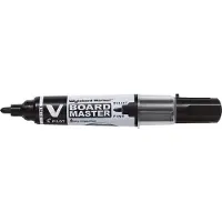 Pilot Whiteboard-Marker V BOARD MASTER, Rundspitze, schwarz