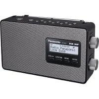 Panasonic RF-D10EG-K Portable Radio - DAB+ - RDS