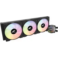 Zalman ALPHA36 White CPU Liquid Cooler 360mm Radiator 3 x 120 mm Fan ARGB pomp Dual, CPU waterkoelers, Wit