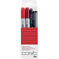 Copic Doodle Pack Red