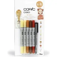 Copic Marker ciao, 5+1 Set "Hair Tones 1"