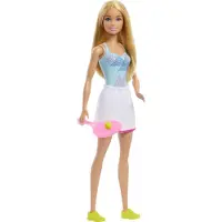 Mattel Barbie Tennis Speelster Pop (30 cm) Met Schattige Tennisoutfit, Racket & Bal Accessoires, 3 Jaar En Oudere