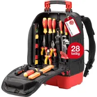 Wiha 28-delige Elektricien Gereedschaprugzak Electric - 45528