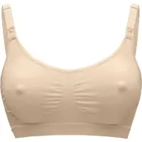 Medela Keep Cool bh - Naadloze voedingsbh - Zwangerschapsbh met 2 ademende zones - Soft Touchmateriaal - Chai - Maat M