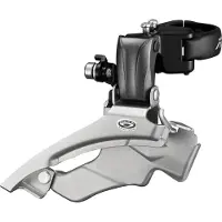 Shimano Altus FD-M371 Voorderailleur - 3x9-Speed - Dual Pull - 28,6/31,8/34,9 mm - Zwart