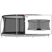 Berg Los veiligheidsnet voor ovale grand champion trampoline 520x345 cm Deluxe