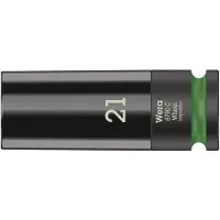 Wera 8790 C, Boorkop met platte kop, Zwart, 1 stuk, Metrisch, 21 mm, 85 mm