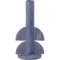 Bloomingville Kandelaar polyresin blauw Bess 22cm