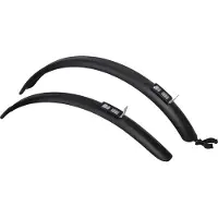 Zéfal Garde boue city-vtt rapide trail 55mm noir (paire) pour pneu 650b-700c-26-27.5-29 section maximum 2.0