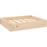 vidaXL Hondenmand 51,5x44x9 cm massief grenenhout