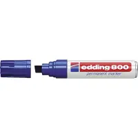 Edding 800 permanent marker - beitelpunt - 4 tot 12 mm - blauw