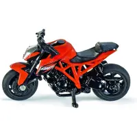 Siku 1384, KTM 1290 Super Duke R Motor Oranje, Metaal/Kunststof