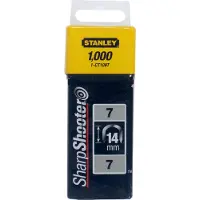 Stanley Jumpernietjes 14 mm type 7 doos van 1000 - - 1-CT109T