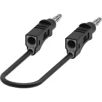 Electro PJP 2110-CD1-50N Meetkabel [banaanstekker - banaanstekker] 50 cm Sch (Meetlijn), Metrologie, Zwart