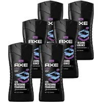 Axe - 3-in-1 Douchegel, Face Wash & Shampoo Mannen - Marine - Voordeelverpakking 6 x 250 ml