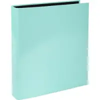 Exacompta Aquarel ringmap uit gecoat karton, ft A4, met 2 D-ringen, rug van 4 cm, pastelgroen - 10 stuks