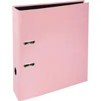 Exacompta Aquarel Prem Touch Breed Ordner A4 80 mm Roze 2 Ringen 53566E Karton Staand 10 Stuks