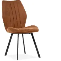 De Bommel Meubelen Eetkamerstoel Donna - Ecoleder Cognac (sale)