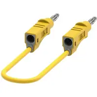 Electro PJP 2117-CD1-50J Messleitung [Bananenstecker - Bananenstecker] 50 cm Gel