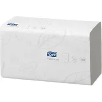 Tork Handdoek Tork H3 Advanced singlefold 2-laags 248x230mm 15x250 vel wit 290163