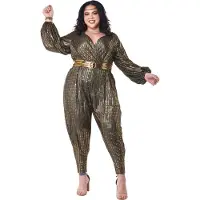 Vegaoo - Disco queen vermomming grote maat vrouwen