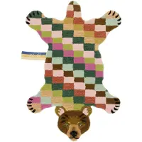 Doing Goods Archie check bear vloerkleed L - 1.45.10.094.099.5