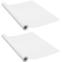 vidaXL Meubelfolies zelfklevend 2 st 500x90 cm PVC wit