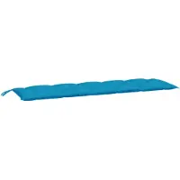 vidaXL Tuinbankkussen 180x50x7 cm oxford stof lichtblauw